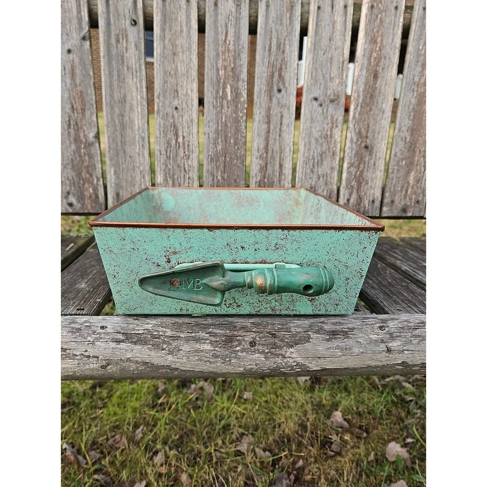 BEAUTIFUL  Marjolein Bastin Metal Garden‎ Tray Basket Planter